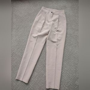 Elegant Cream Women's Pants
